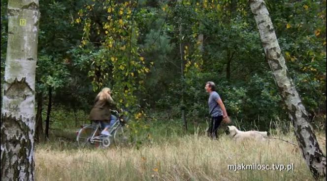 M jak miłość. Agata (Katarzyna Kwiatkowska), Maciek (Marcin Janos Krawczyk)