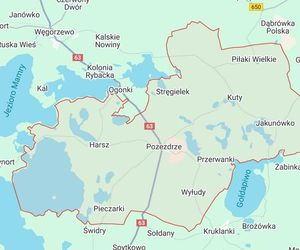 To najbiedniejsze gminy woj. warmińsko-mazurskiego. Tam dochody na mieszkańca są najniższe