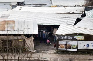 Tak wyglądało miejsce po zlikwidowanym targu przy ul. Ruskiej w Lublinie. Dziś jest tu parking