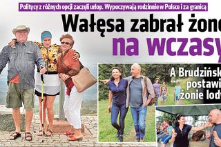 Wałęsa zabrał żonę na wczasy