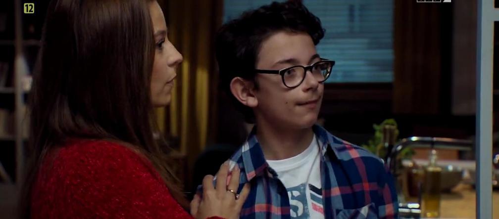 M jak miłość odc. 1447.Magda (Anna Mucha), Maciek (Franciszek Przanowski)