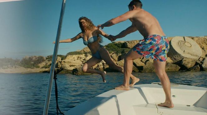 Barwy szczęścia odc. 3145. Justin (Jasper Sołtysiewicz), Emma (Ilenia Tumino)