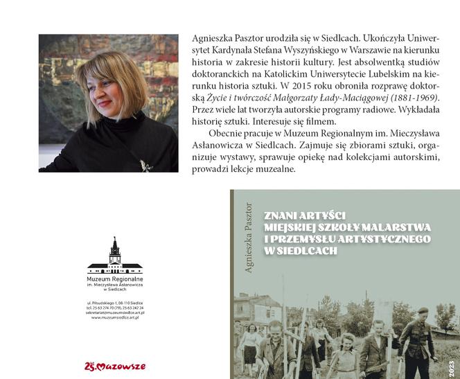 O historii miasta i siedleckich artystach w Muzeum Regionalnym – promocja książki Agnieszki Pasztor