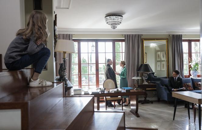 Na Wspólnej odc. 3456. Marysia (Zuzanna Wieleba), Andrzej Zakościelny (Dariusz Niebudek), Justyna (Magdalena Kacprzak)