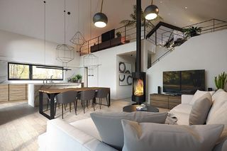 Antresola to pomysłowy sposób na piękne wnętrze - stworzy niepowtarzalny klimat. Zdjęcia