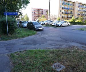 Ul. Pogodna w Lublinie przed remontem