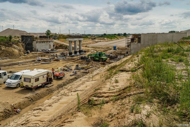 Budowa S-19 Malewice - Chlebczyn i nowego mostu na Bugu