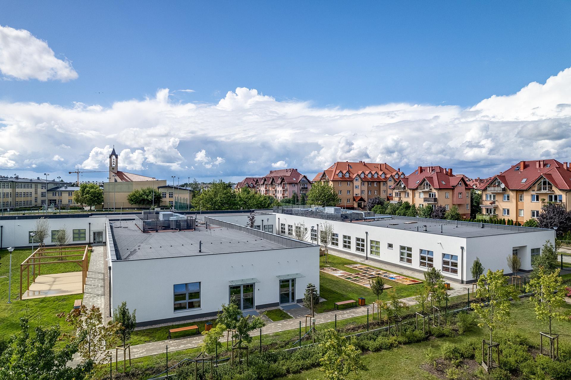 Nowy budynek Zespołu Szkół Ogólnokształcących nr 2 w Gdańsku