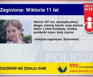 Policja wydała Child Alert w sprawie poszukiwań zaginionej Wiktorii z Sosnowca