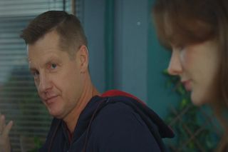 M jak miłość odc. 1845. Franka (Dominika Kachlik), Paweł (Rafał Mroczek)