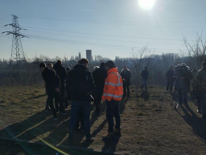 Spotkanie z mieszkańcami w sprawie zapożarowanej hałdy w Rudzie Śląskiej