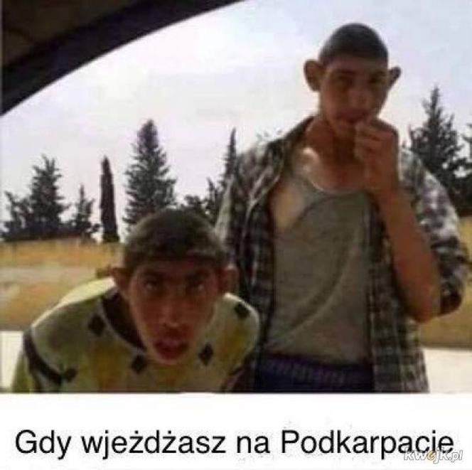 Mieszkasz na Podkarpaciu? Na pewno zaśmiejesz się z tych memów