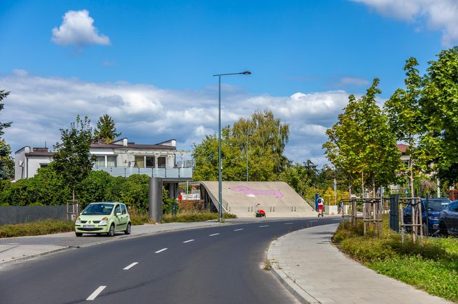 Okolice stacji metro Zacisze w Warszawie