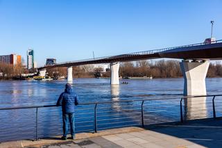 Kładka pieszo-rowerowa przez Wisłę