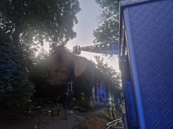 Tragiczny pożar w Lublinie. Dwie osoby nie żyją