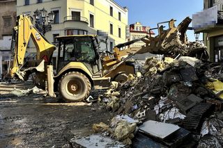 Pojechaliśmy do Kłodzka. Niszczycielski żywioł spustoszył miasto. Trwa wielkie sprzątanie