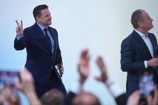 Rafał Trzaskowski po ogłoszeniu wyników exit poll