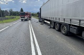 Koszmarny wypadek na DK 7 w Małopolsce! 8-latek w ciężkim stanie