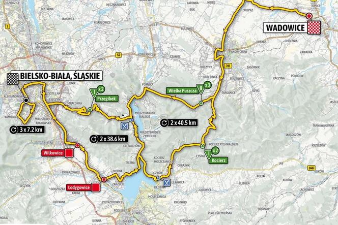 Tegoroczny Tour de Pologne na Żywiecczyźnie