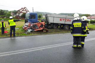 Wypadek w Olszynach - zdjęcia