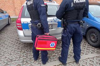 Policjanci z Chełmna uratowali mężczyznę