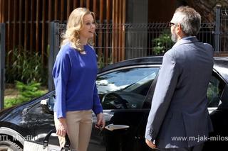 M jak miłość odc. 1090. Anna (Tamara Arciuch), Adam Werner (Jacek Kopczyński)