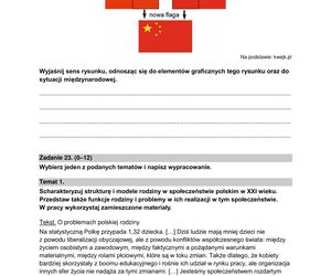 Matura 2025: WOS poziom rozszerzony 13.05.2025. ARKUSZE CKE [Formuła 2015]	