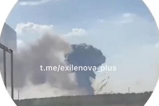 Wybuch składu amunicji w Rosji.