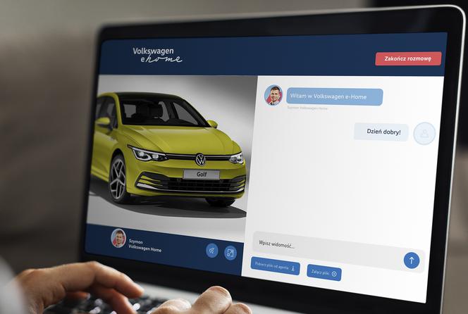Nowa usługa e-Home - zakup Volkswagena bez wychodzenia z domu