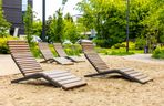 Park linearny przy ul. Suwak w Warszawie