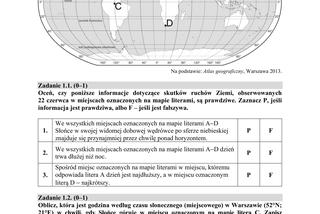 Matura 2019 geografia rozszerzona. ARKUSZE I ODPOWIEDZI