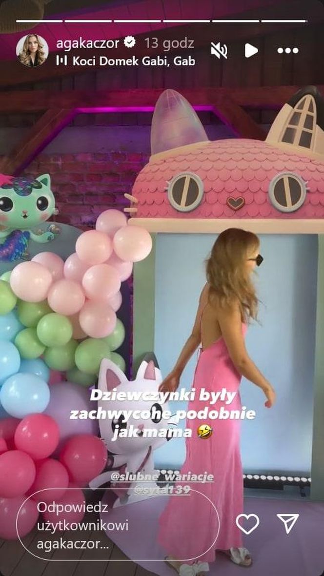Kaczorowska nie żałuje na dzieci! Tak wyglądały luksusowe urodziny Emilki i Gabrysi