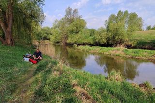 Grzegorz Uchański przepłynie kilkaset kilometrów kajakiem