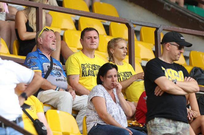 Kibice podczas meczu GKS Katowice - Radomiak Radom