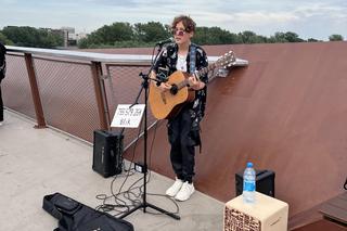 Most pieszo-rowerowy w Warszawie (5 maja 2024)