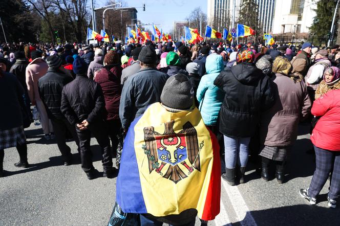 Potężna demonstracja w Mołdawii, w Kiszyniowie.