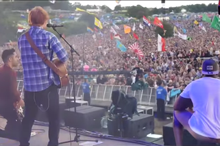 Rudeimental i Eed Sheeran w tour film