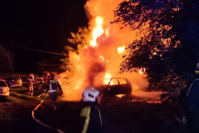 Dramatyczna noc w powiecie kłodzkim.Ogromny pożar w Starym Wielisławiu