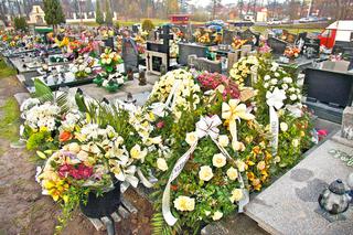 Grób matki Janusza Palikota. Pogrzeb odbył się na cmentarzu w Biłgoraju