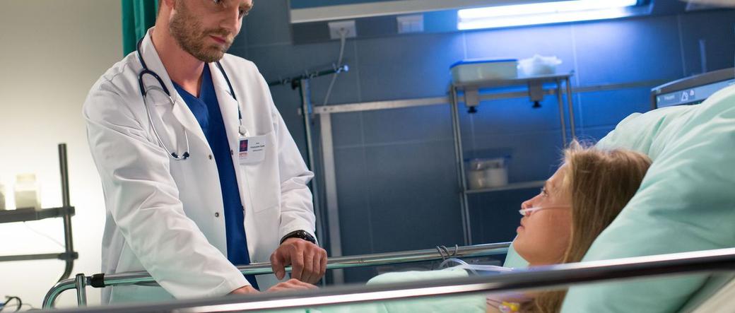 Na dobre i na złe odc. 544. Ola (Anna Karczmarczyk), Przemek Zapała (Marcin Rogacewicz)