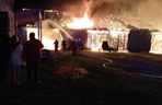 Ogromna tragedia w Irządzach. Bydło spłonęło żywcem, łunę ognia widać było z daleka