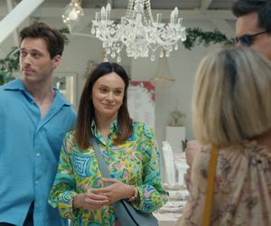 Barwy szczęścia, odcinek 3133: Malwina (Joanna Gleń), Herman (Maciej Raniszewski), Natalia (Maria Dejmek), Cezary  (Marcel Opaliński)