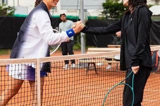 Iga Świątek i Courteney Cox zagrały ze sobą w Paryżu