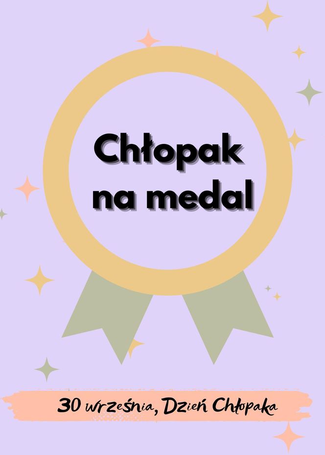 Kartka z życzeniami na Dzień Chłopaka
