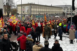Orszak Trzech Króli 2025 na ulicach Białegostoku