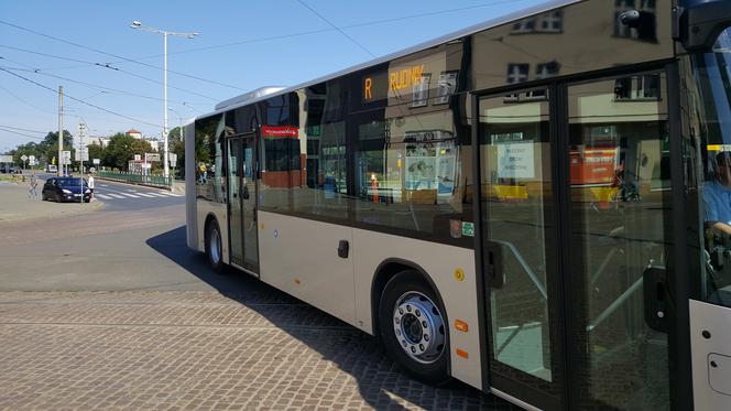 Pierwszy kurs autobusu przegubowego w Grudziądzu