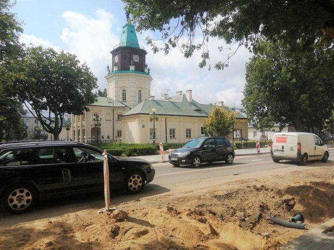 Zamykaja fragment ul. Piłsudskiego w Siedlcach