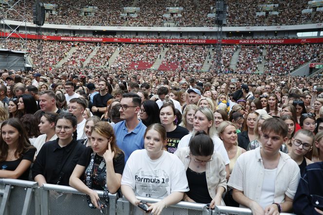 Koncert Jennifer Lopez w Warszawie (25.07.2025) - część pierwsza. Organizatorem koncertu jest Prestige MJM