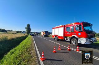 Zderzenie trzech osobówek w Białce Tatrzańskiej. Są poszkodowani