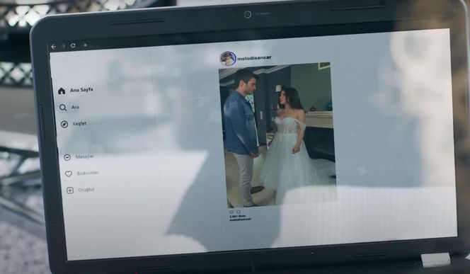 Zeynep przymierzy suknię ślubną, a Ege oszaleje na jej widok.